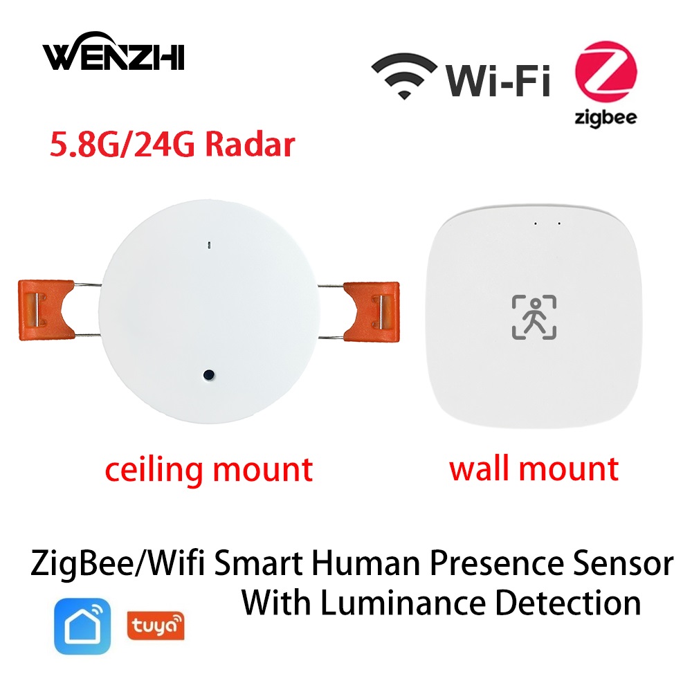 Smart Home Diy - ZigBee Wifi 5.8/24G MmWave Radar Human