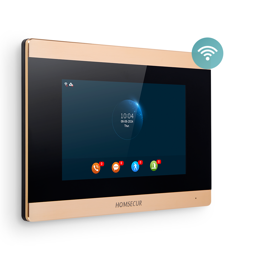 Video Doorbell - HOMSECUR BA15D-G Indoor Monitor for WIFI
