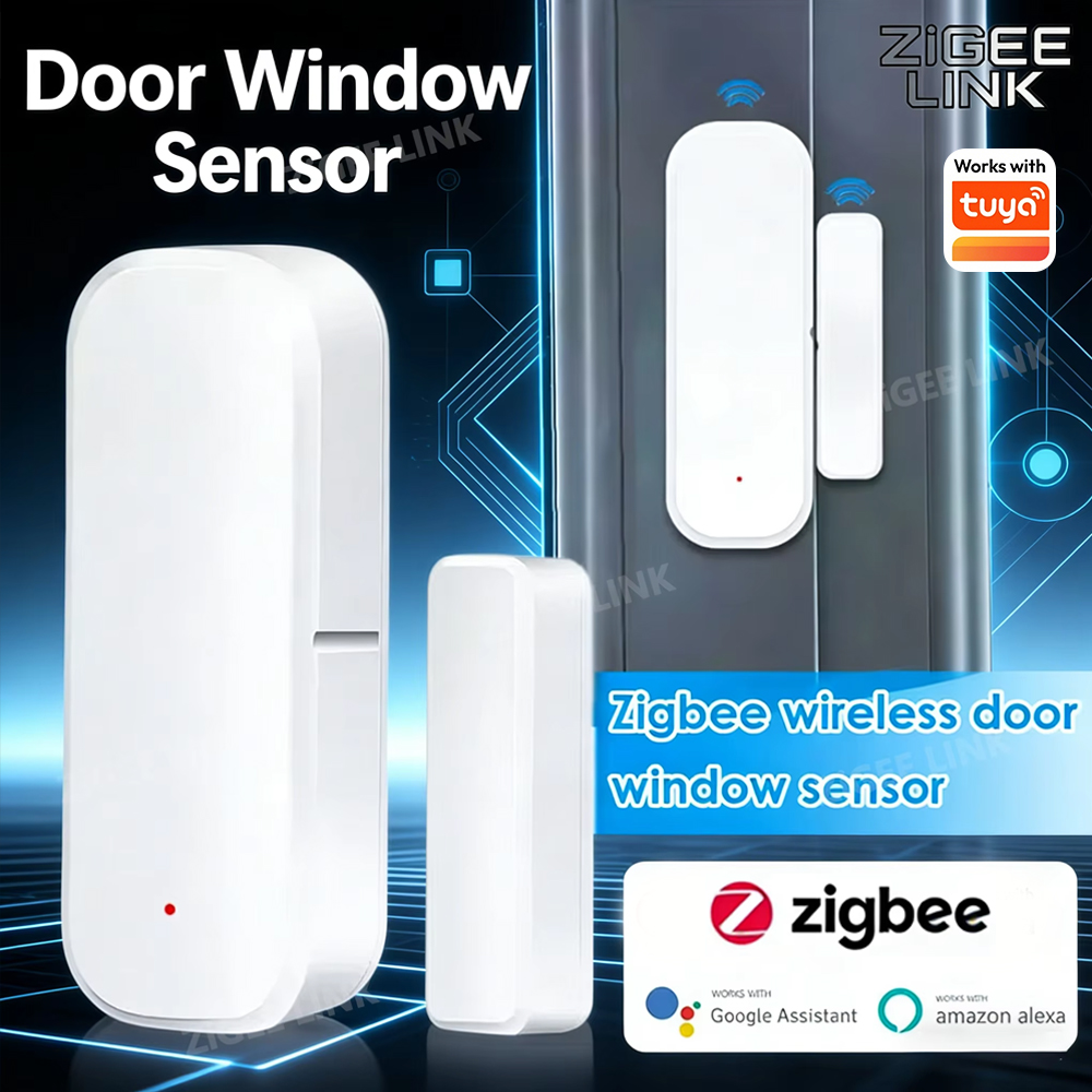 Wireless Door Sensor - ZigBee Wireless Door Window Sensor Smart