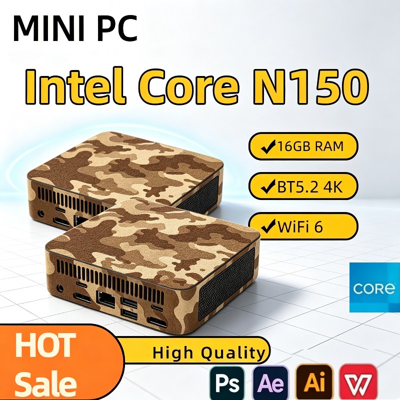 Smart Home For Pc - Compact Mini Pc Intel N150 Mini