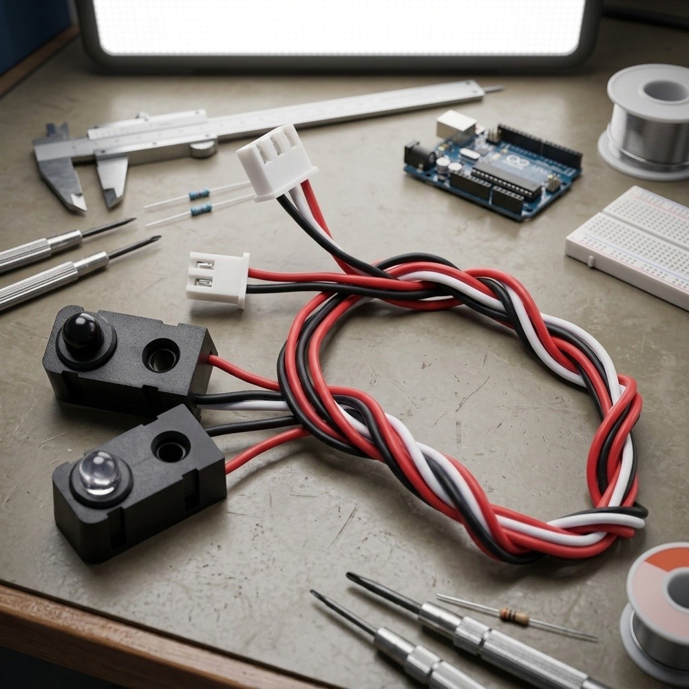 Smart Home Diy - 4 Pairs Infrared Beam Sensor Kit