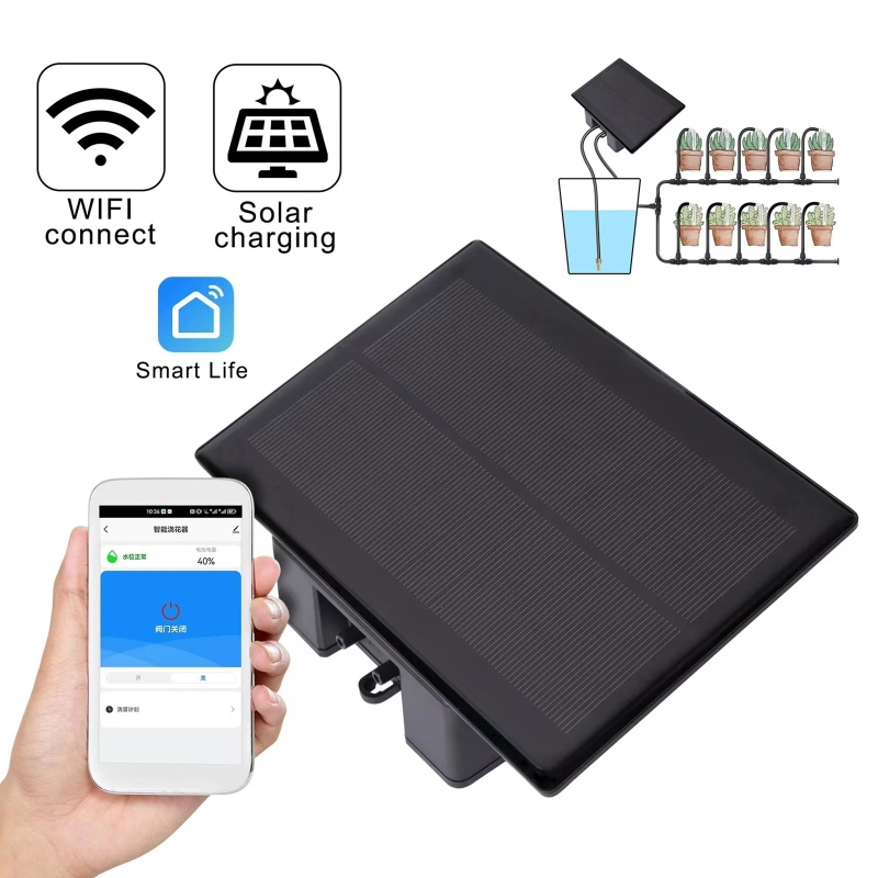 Smart Home Diy - WIFI Solar Automatic Watering Machine Kit