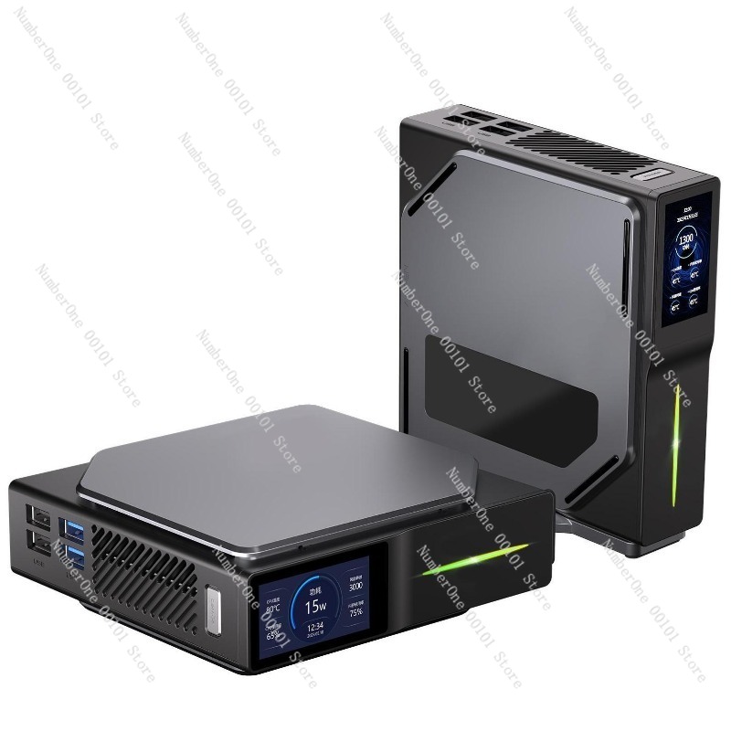 Smart Home For Pc - Mini Computer with Smart Temperature Display,Compact
