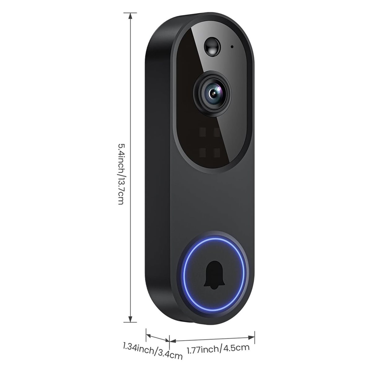 DTC5 Wireless Wi-Fi Video Door - đánh giá và giá Video Doorbell