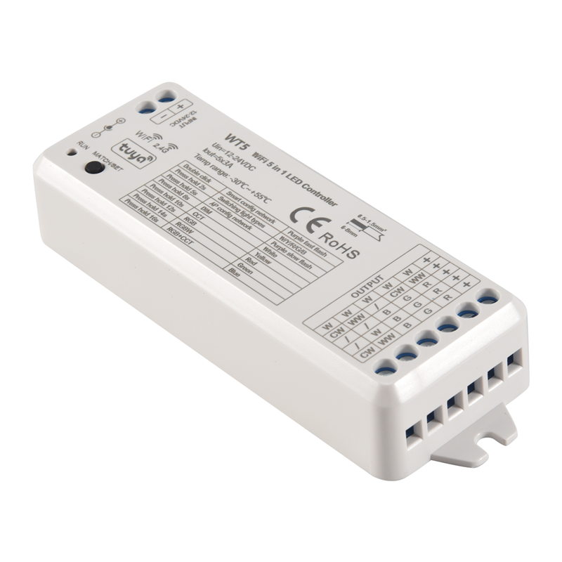 LICE-Tuya LED Controller 5 In  - đánh giá và giá Wifi Led Dimmer
