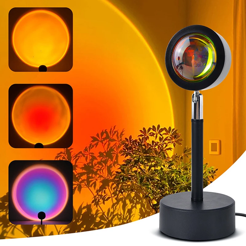 Smart LED Sunset Lamp Colorful - đánh giá và giá Smart Home Integration
