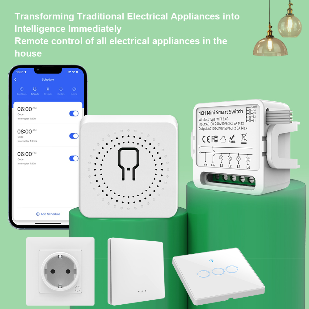 Tuya WiFi Smart Switch 1/2/3/4 - đánh giá và giá Smart Home Integration