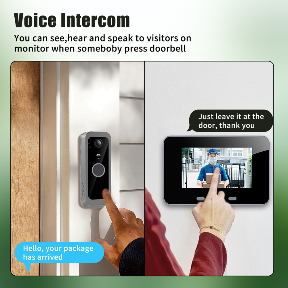 2.4G Wireless Visual Intercom  - đánh giá và giá Video Doorbell