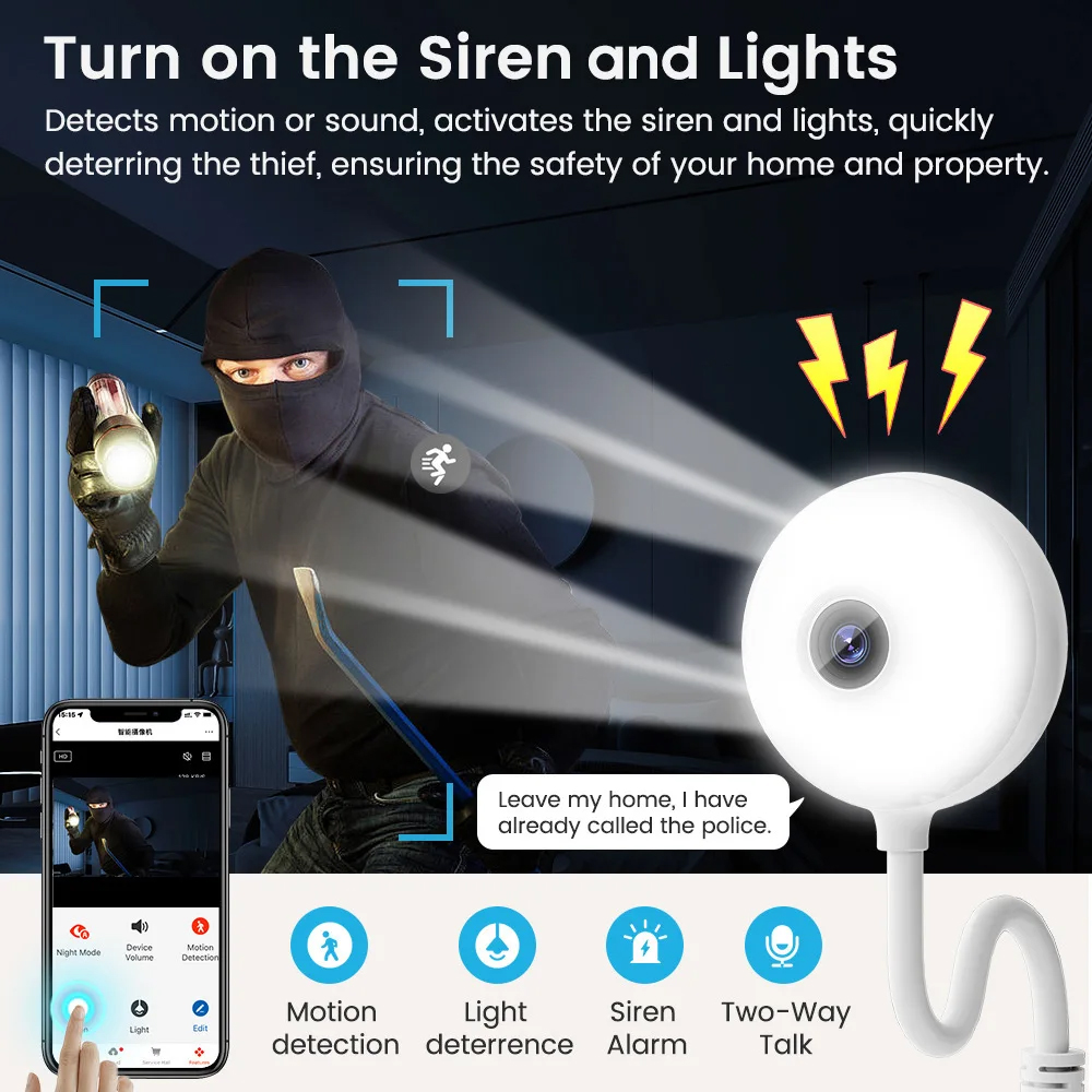 TUYA App Mini WiFi Camera USB  - đánh giá và giá Smart Home Windows App