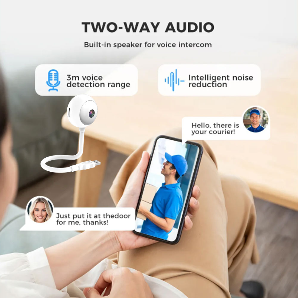 TUYA App Mini WiFi Camera USB  - đánh giá và giá Smart Home Windows App