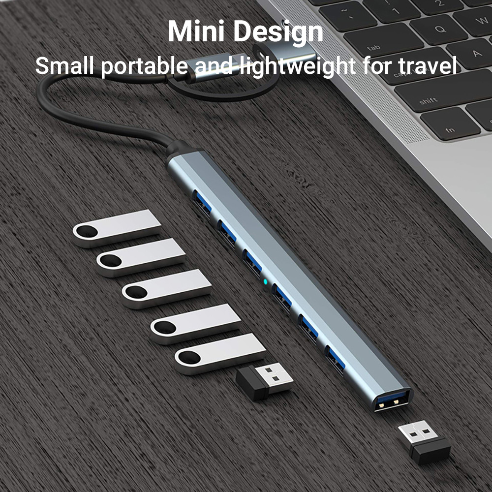 7 in 2 USB C Hub Expander Mult - đánh giá và giá Smart Home Hub 2