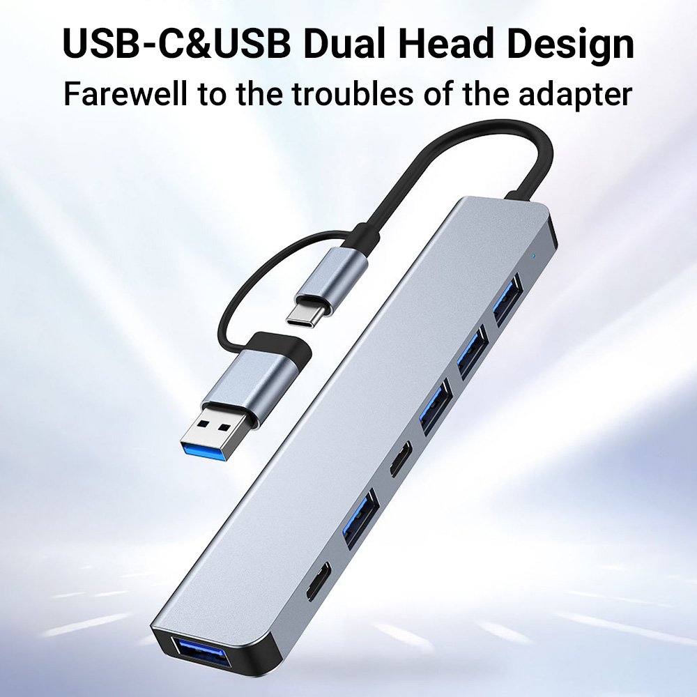 7 in 2 USB C Hub Expander Mult - đánh giá và giá Smart Home Hub 2
