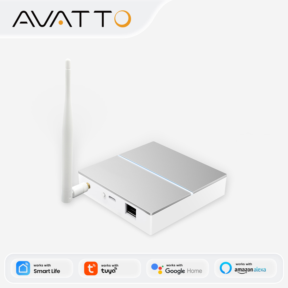 AVATTO Tuya ZigBee Gateway wit - đánh giá và giá Smart Home Gira