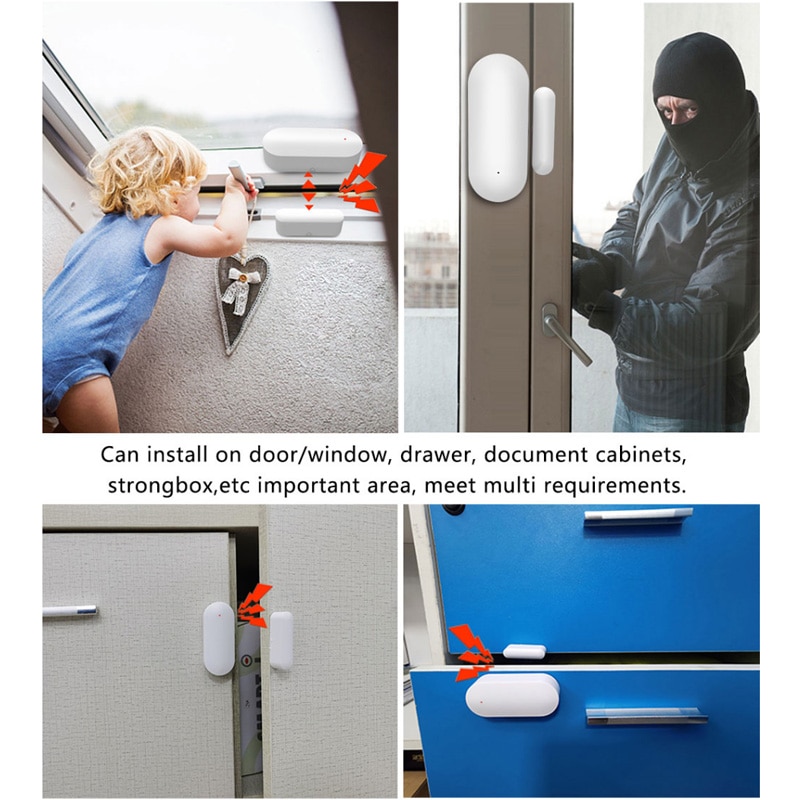 Tuya WiFi Thông Minh Cảm Biến  - đánh giá và giá Wireless Door Sensor