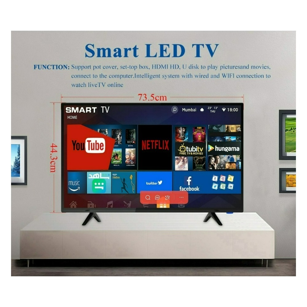 32 43 Inch Android Smart TV 4K - đánh giá và giá Smart Home Market