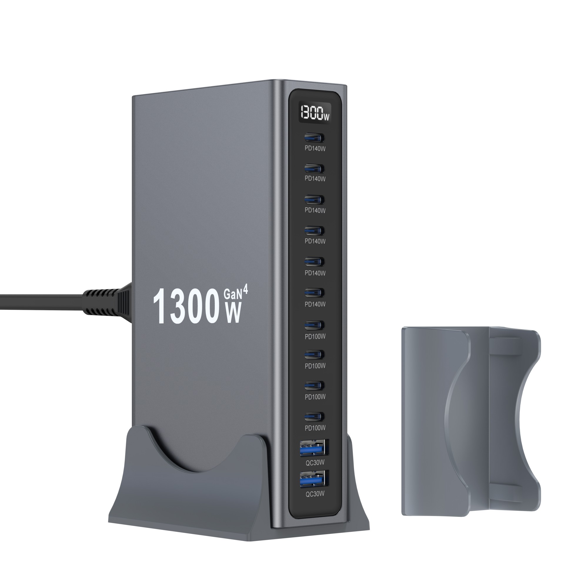 1300W GaN IV 12-Port USB C Cha - đánh giá và giá Smart Home Hub 2