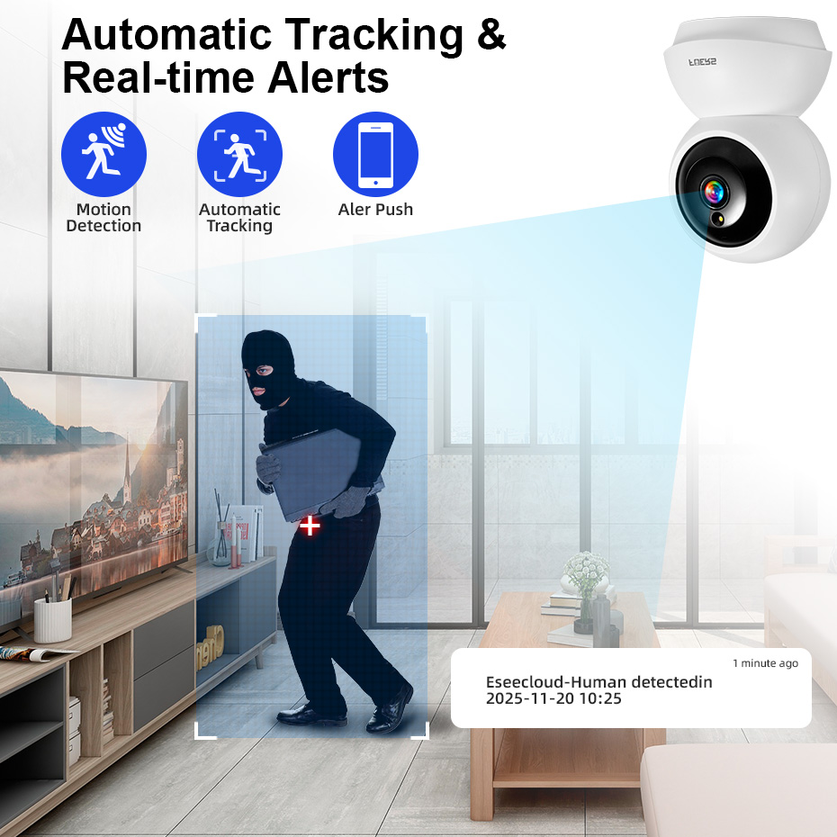 Fuers 5MP WiFi Camera Home Ind - đánh giá và giá Smart Home Windows App