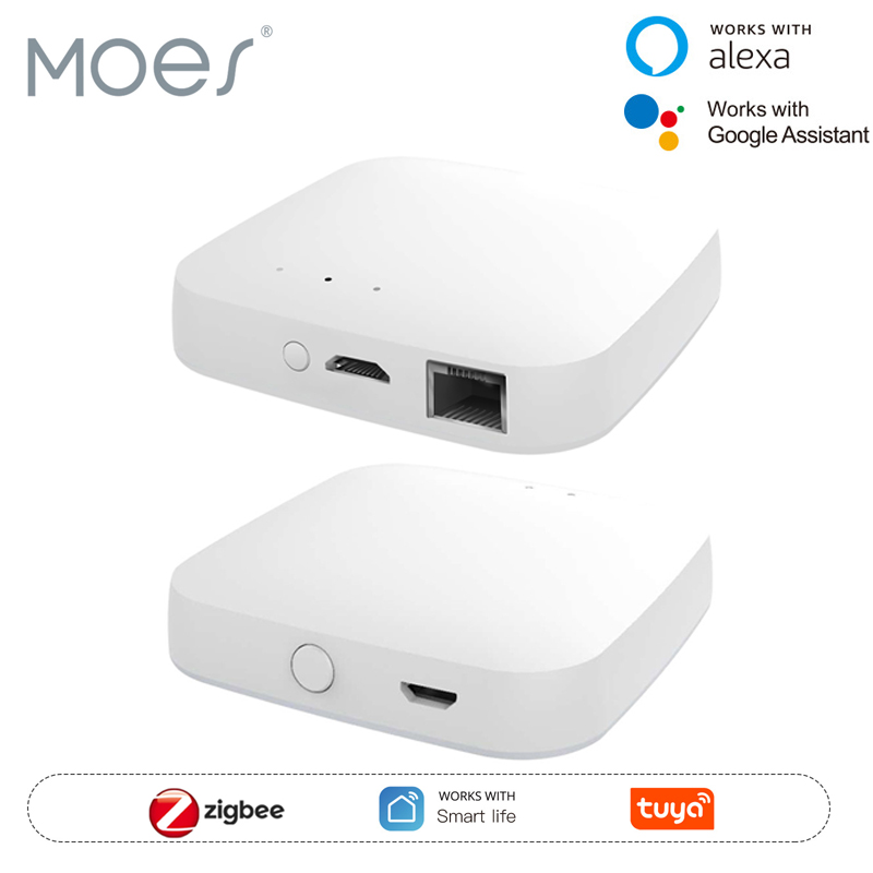 MOES Tuya ZigBee3.0 Smart Hub, - đánh giá và giá Smart Home Gira