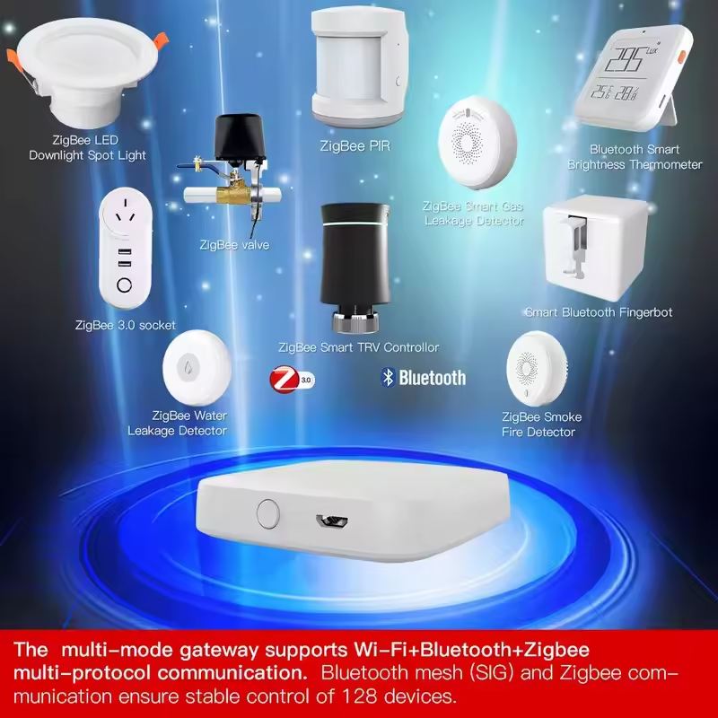 MOES Tuya ZigBee3.0 Smart Hub, - đánh giá và giá Smart Home Gira