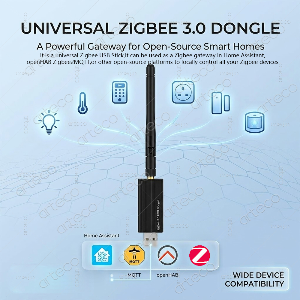 Zigbee 3.0 USB Dongle Universa - đánh giá và giá Smart Home Gira