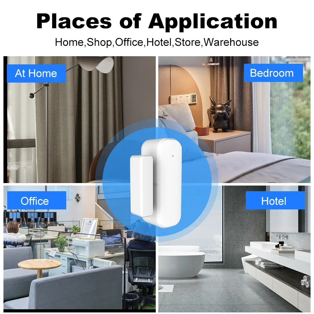 ZigBee Wireless Door Window Se - đánh giá và giá Wireless Door Sensor
