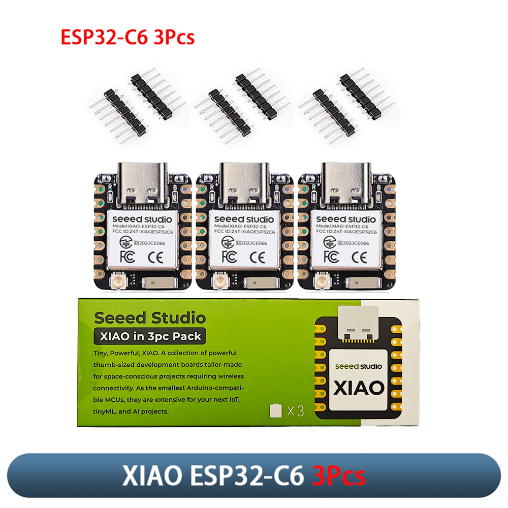 XIAO ESP32-C6 3Pcs Development - đánh giá và giá Smart Home Integration