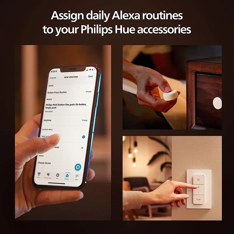 Philips Hue White Smart Dimmer - đánh giá và giá Philips Light Hue White
