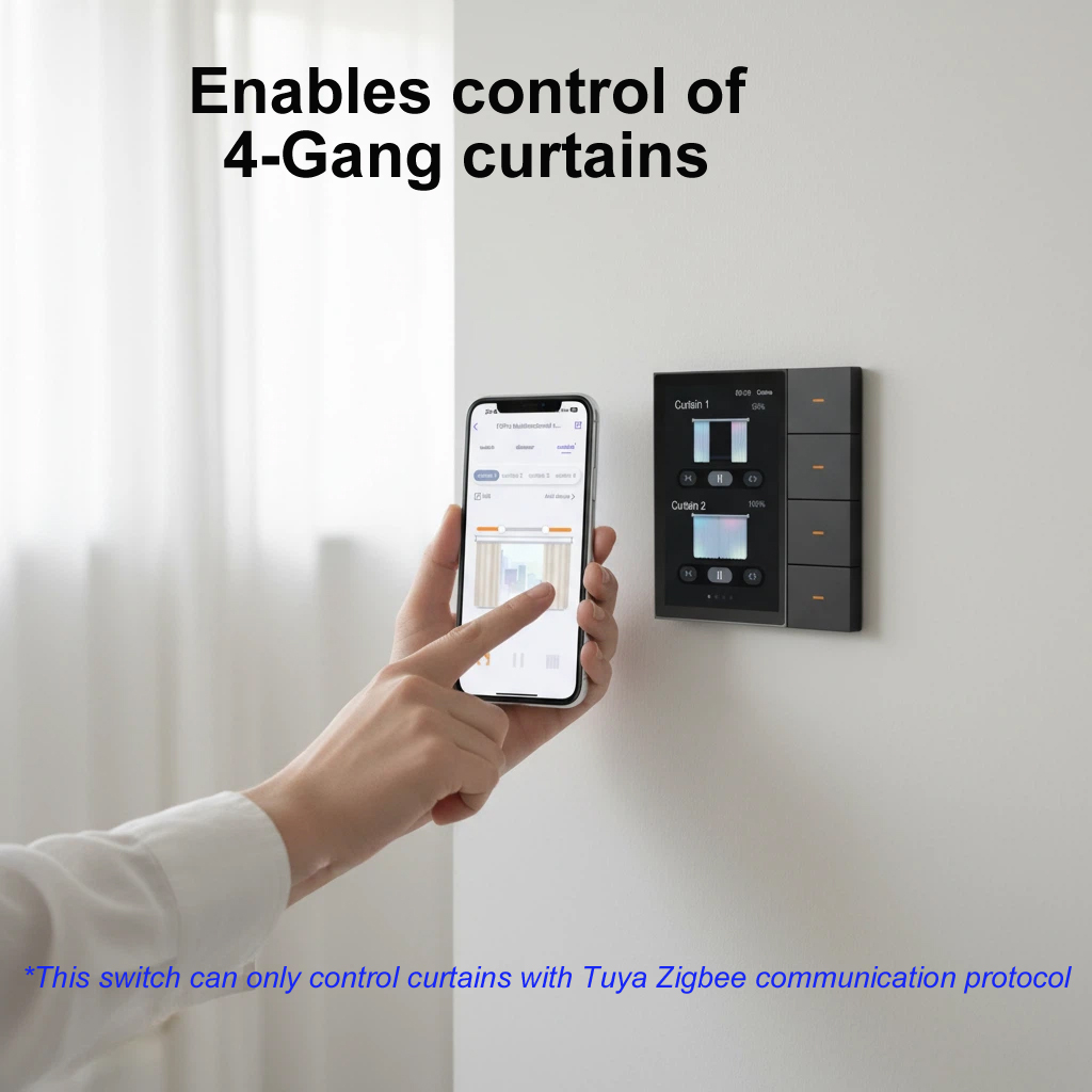 F3-pro Tuya Smart Panel ZigBee - đánh giá và giá Smart Home Integration