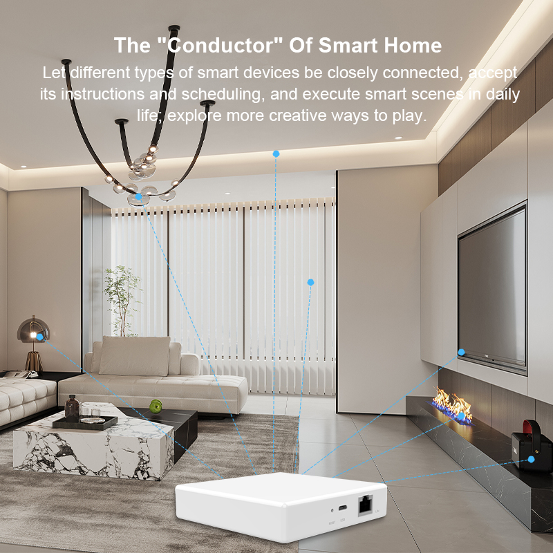 Matter Gateway Hub Homekit Tuy - đánh giá và giá Smart Home Gira