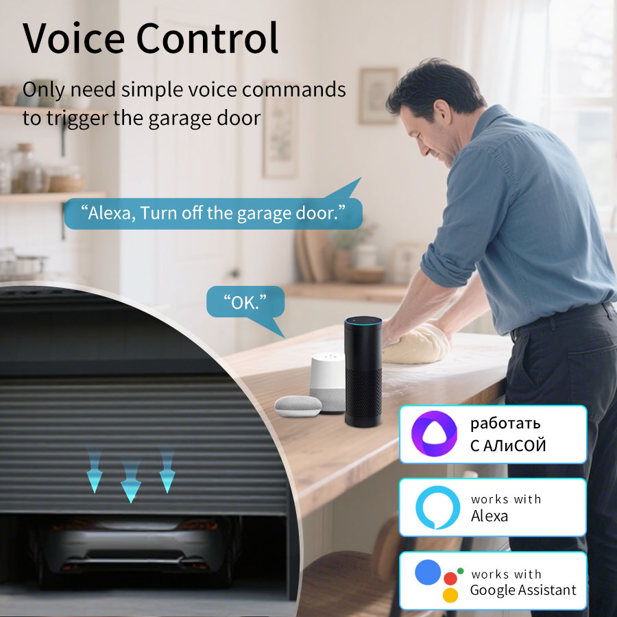 Tuya Smart WiFi or Zigbee Gara - đánh giá và giá Wireless Door Sensor