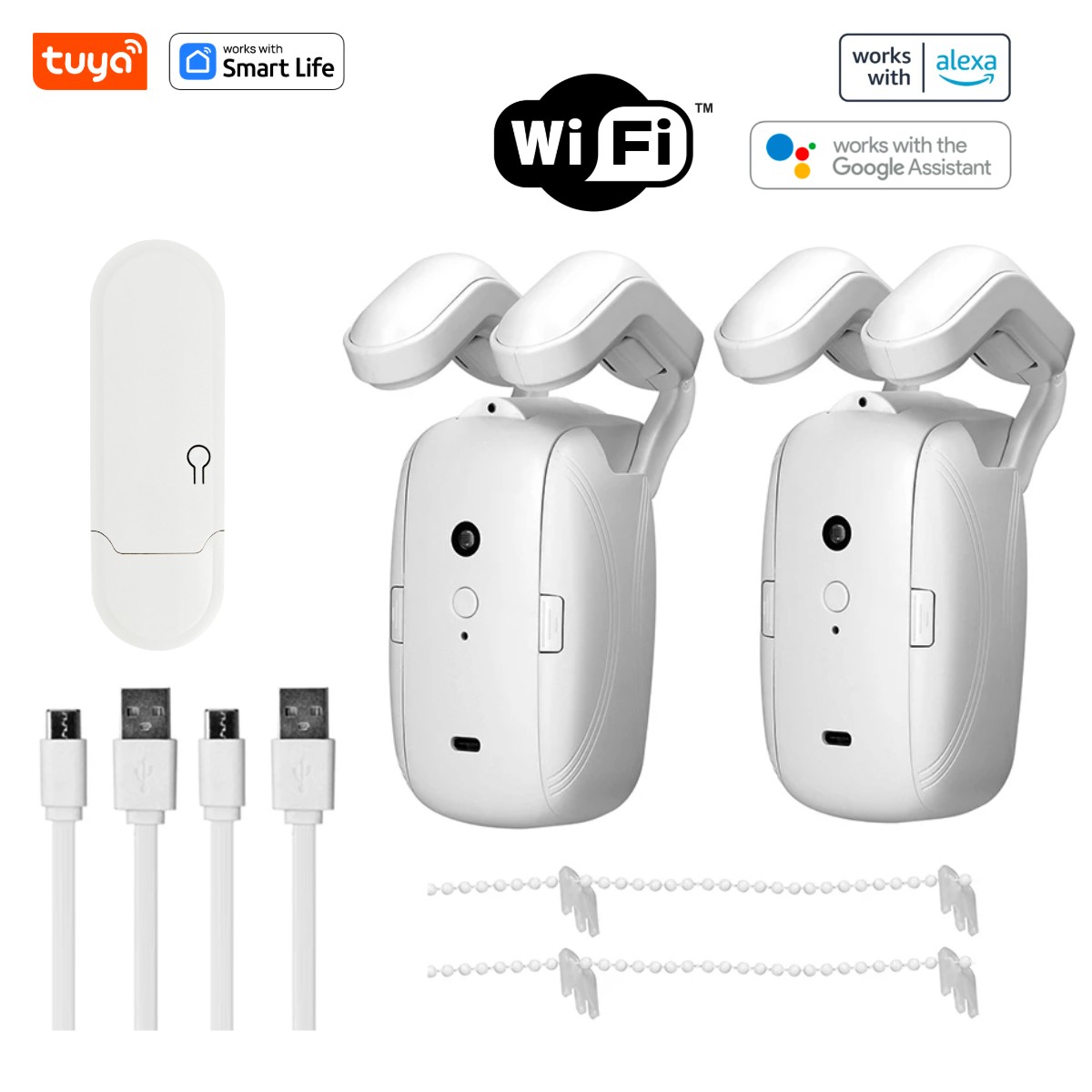 1/2PCS Tuya Smart WiFi Curtain - đánh giá và giá Smart Home Gira