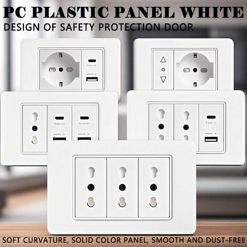118 PC Plastic Panel Socket US - đánh giá và giá Smart Home For Pc
