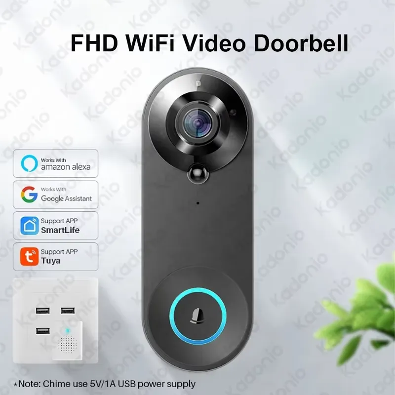 Kadonio 1080P WiFi Video Door  - đánh giá và giá Video Doorbell