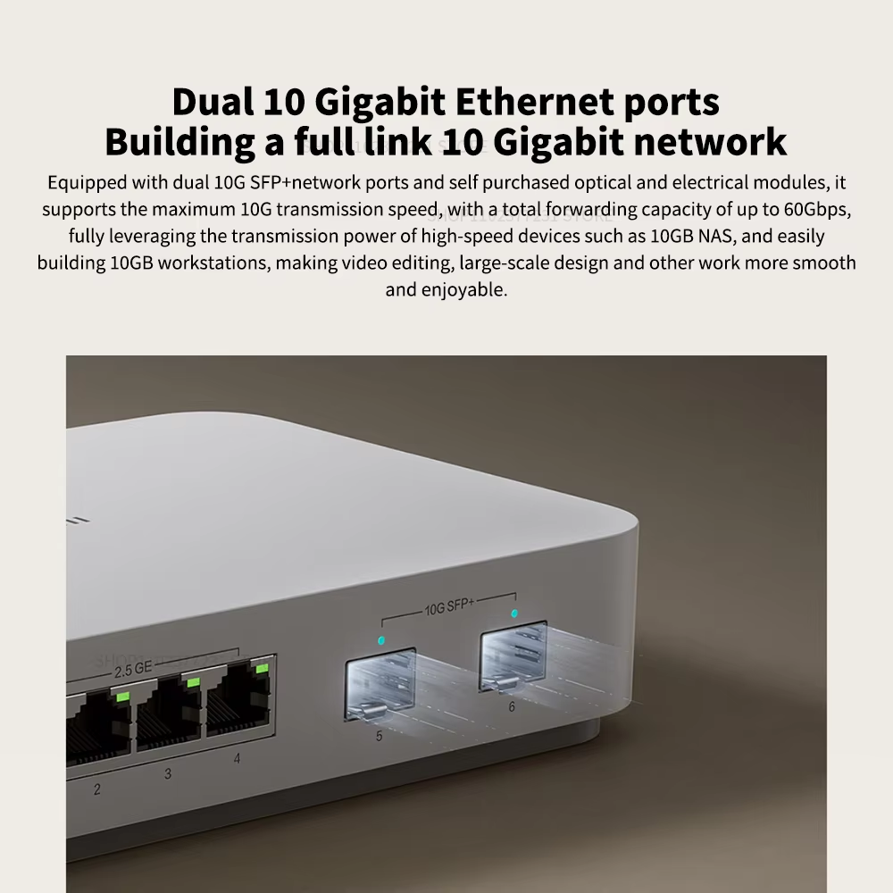 NEW Xiaomi 10G Ethernet Switch - đánh giá và giá Smart Home Hub 2