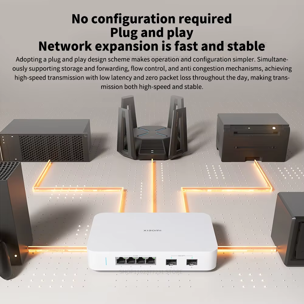 NEW Xiaomi 10G Ethernet Switch - đánh giá và giá Smart Home Hub 2
