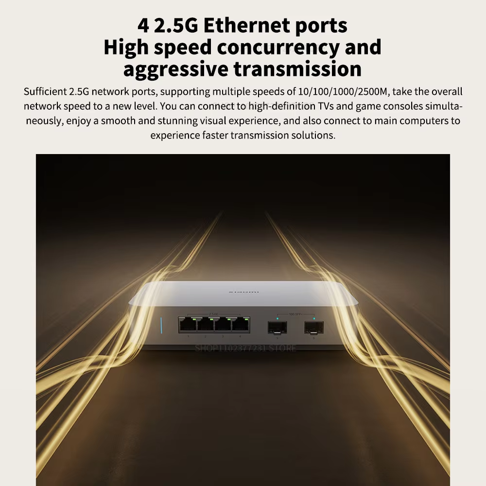 NEW Xiaomi 10G Ethernet Switch - đánh giá và giá Smart Home Hub 2