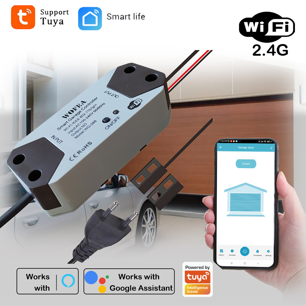 Smart Garage Door Opener Contr - đánh giá và giá Smart Home Gira