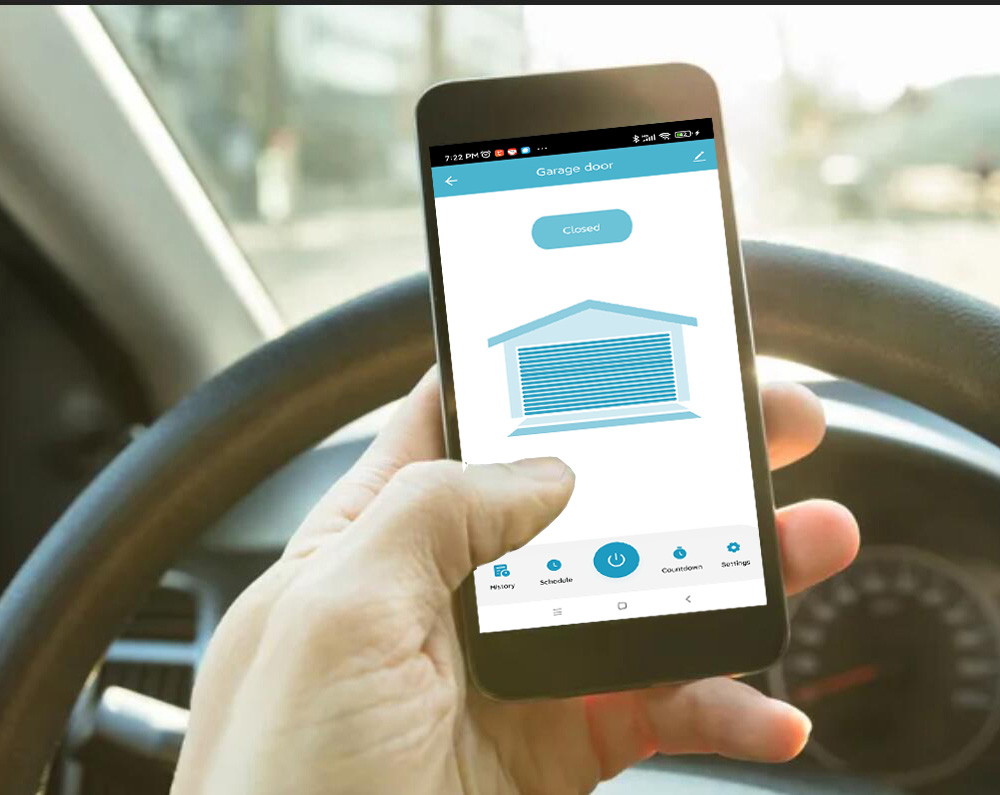 Smart Garage Door Opener Contr - đánh giá và giá Smart Home Gira