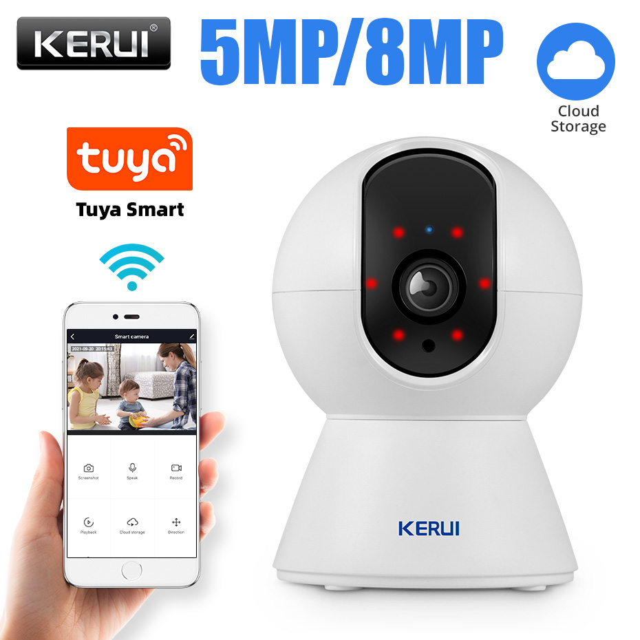 KERUI 8MP/5MP 4K WiFi IP Camer - đánh giá và giá Smart Home Windows App