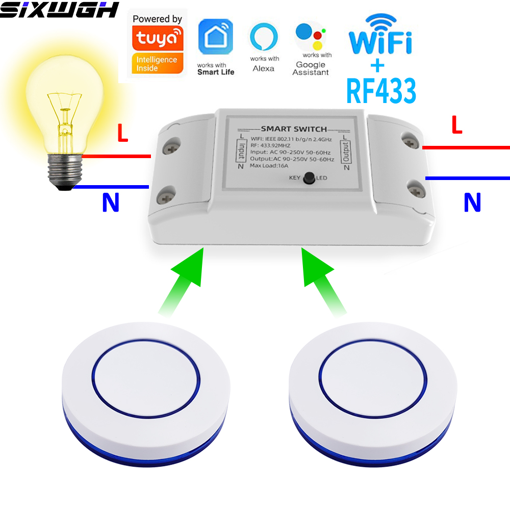 16A WiFi Tuya Smart Switch Wir - đánh giá và giá Smart Home Integration