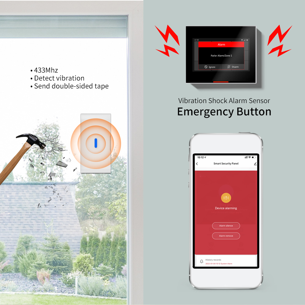 Ostaniot 433MHz EV1527 Không D - đánh giá và giá Wireless Door Sensor