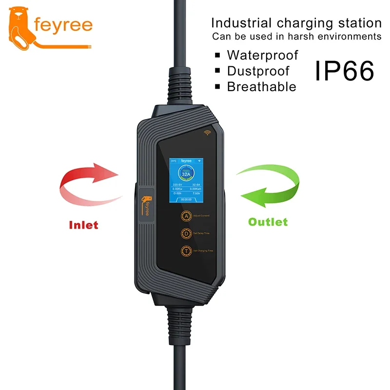 Feyree Type1 Portable EV Charg - đánh giá và giá Smart Home For Pc