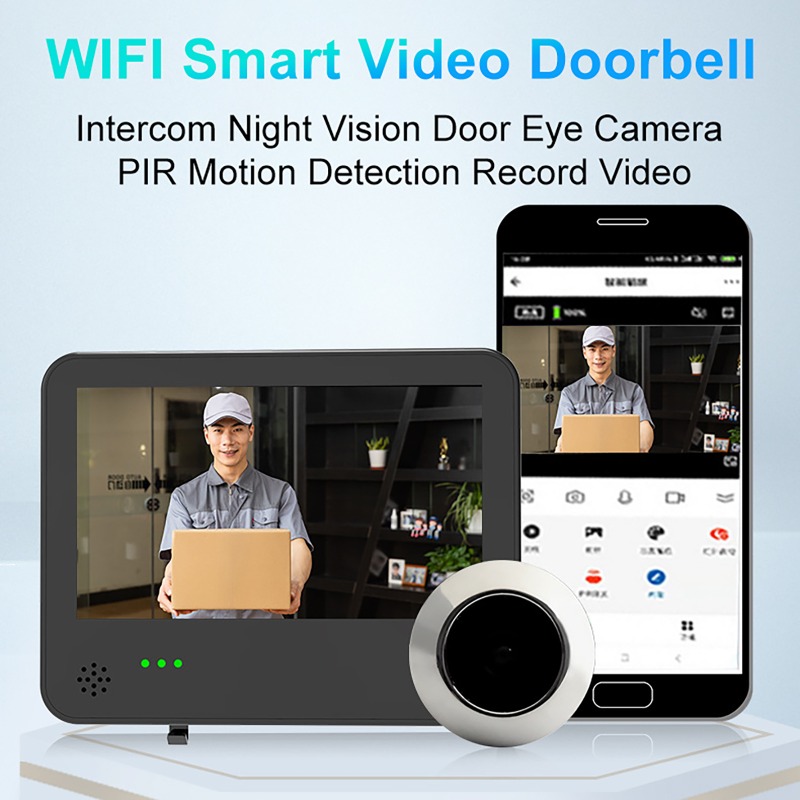Tuya Smart WIFI Video Doorbell - đánh giá và giá Video Doorbell