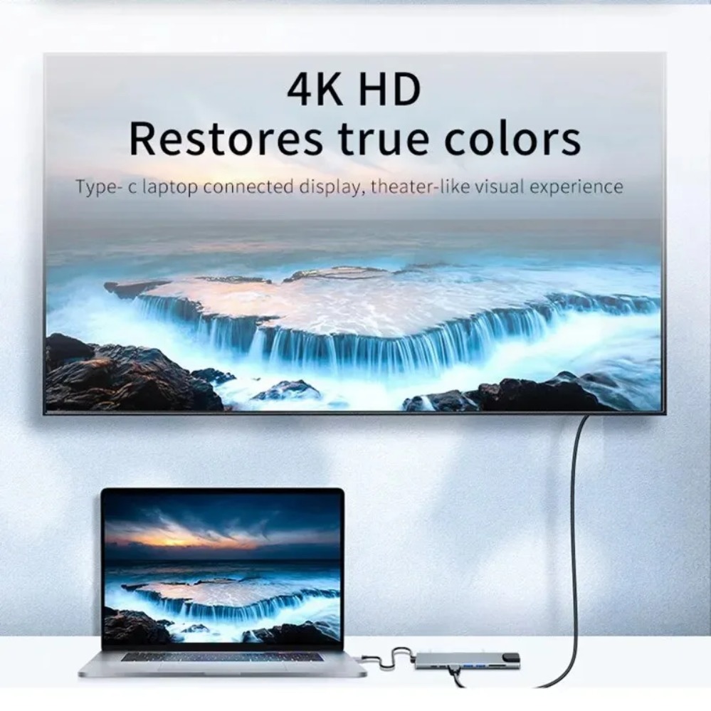 8In1/2 7in1/2 USB C Hub Type C - đánh giá và giá Smart Home Hub 2