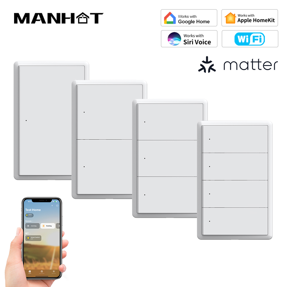 MANHOT Homekit WiFi Smart Swit - đánh giá và giá Smart Home Kits
