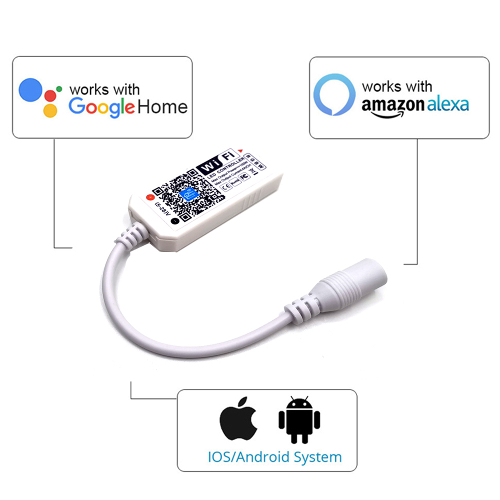 Đèn LED WiFi Điều Khiển Từ Xa  - đánh giá và giá Wifi Led Dimmer