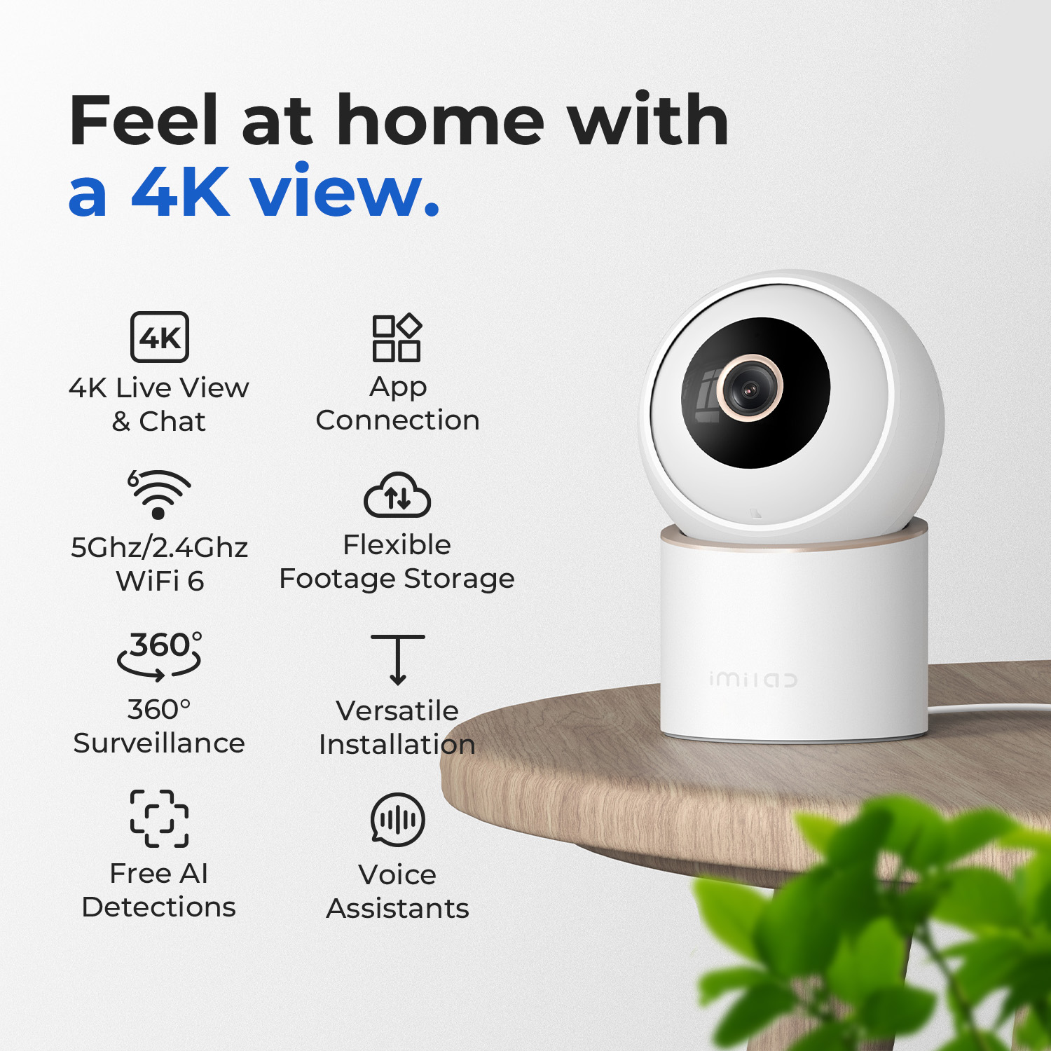 IMILAB C40 8MP Smart Camera 5G - đánh giá và giá Smart Home Windows App