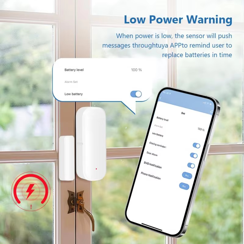 ZigBee Door Window Sensor Wire - đánh giá và giá Wireless Door Sensor