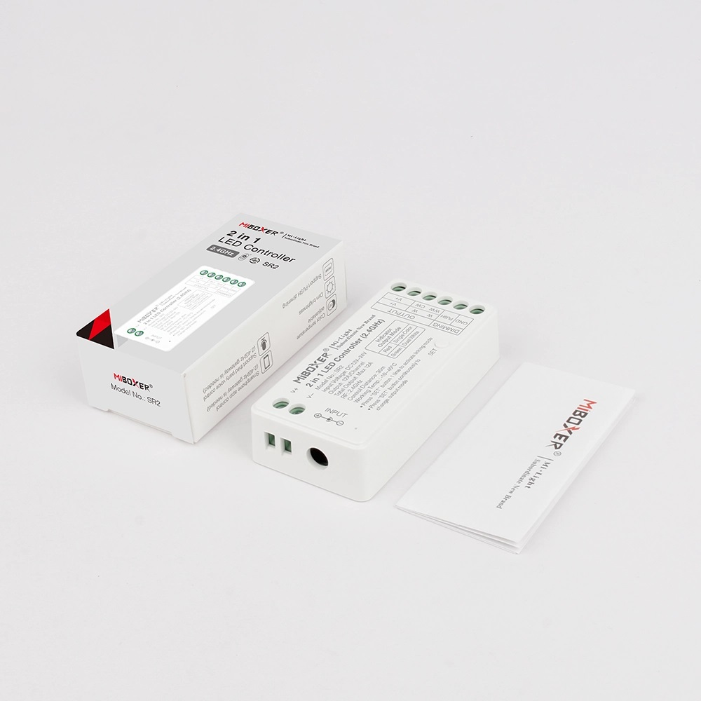MiBoxer SR2 2.4G RF 2 in 1 SR2 - đánh giá và giá Wifi Led Dimmer