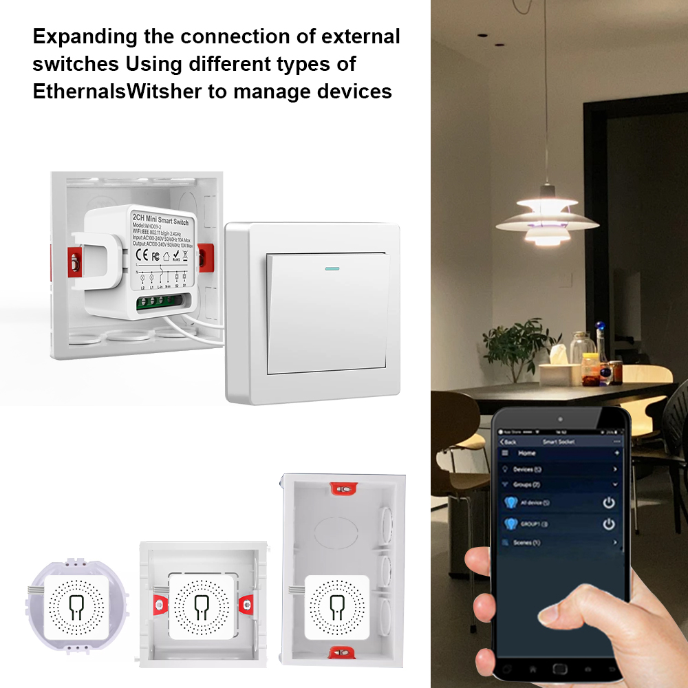 2 Way Tuya Smart Switch 2Gang  - đánh giá và giá Smart Home Integration